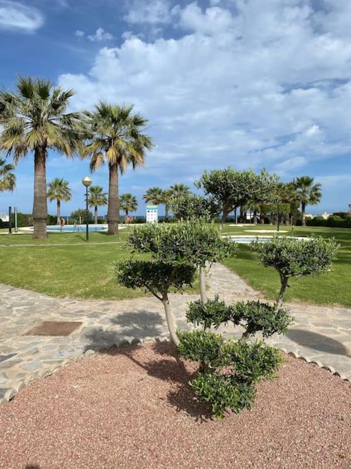 Atico Con Vistas Al Mar En Primera Linea De Playa Vera Exterior photo
