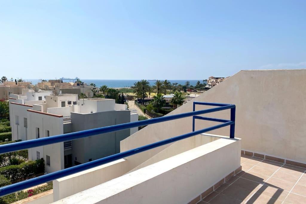 Atico Con Vistas Al Mar En Primera Linea De Playa Vera Exterior photo